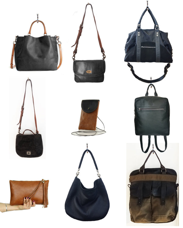 1 Day In Person Handbag Making Course - Ten Bag Choices - £199 - 23/4/2023