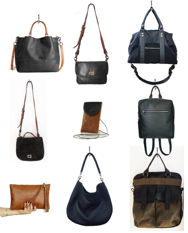 1 Day In Person Handbag Making Course - Ten Bag Choices - £199 - 22/4/2023