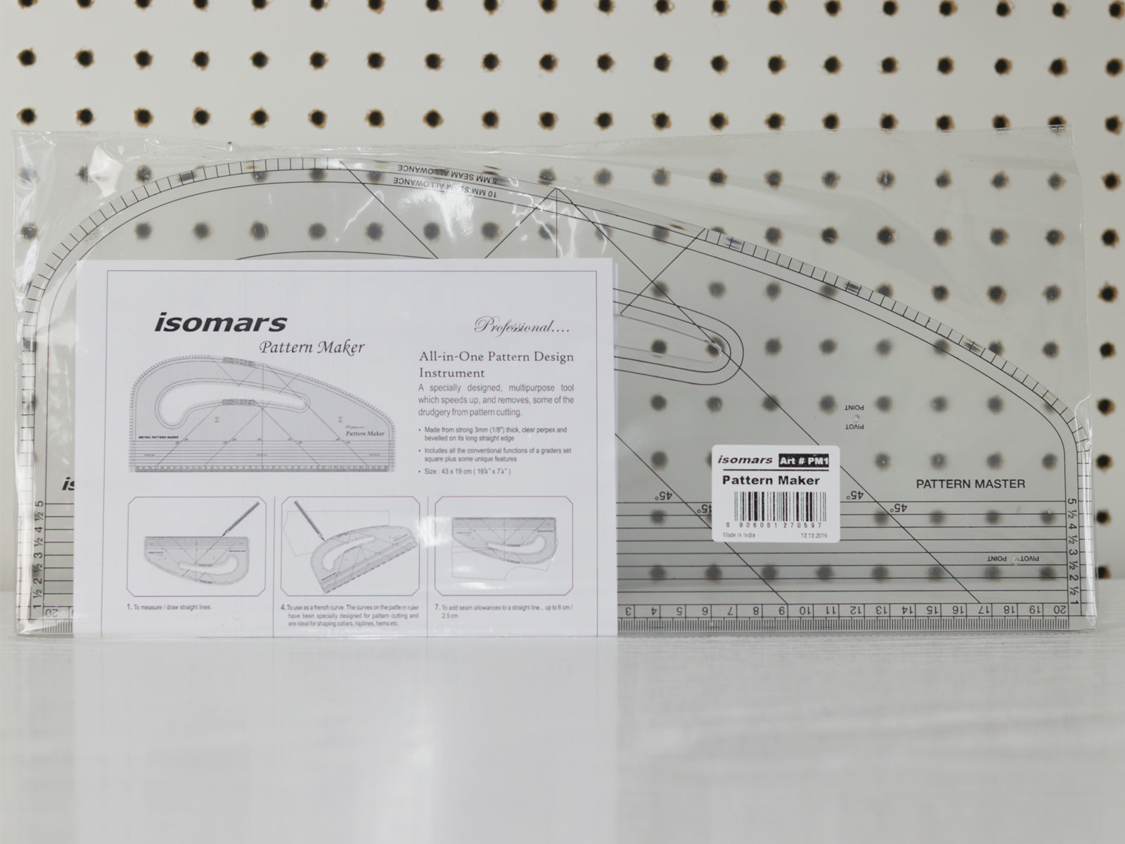 Pattern Master Ruler – RJ Leather Studio